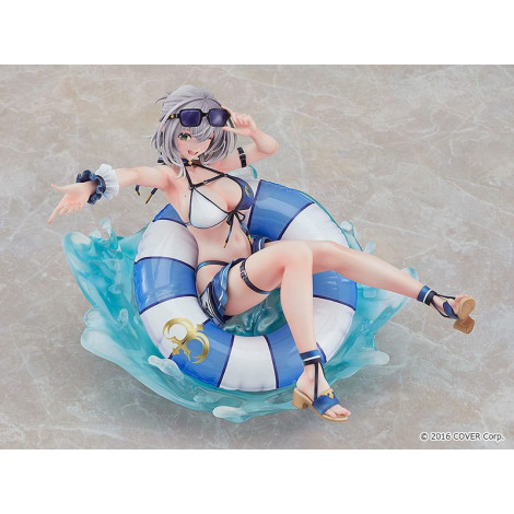 Hololive Production Pvc Figure 1/7 Shirogane Noel: Fato de banho Ver. 15 Cm