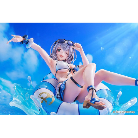 Hololive Production Pvc Figure 1/7 Shirogane Noel: Fato de banho Ver. 15 Cm