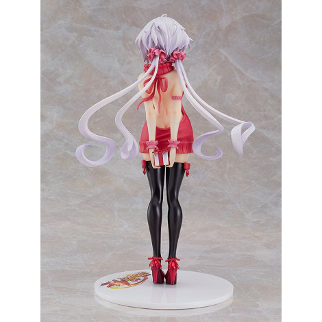 Senki Zesshou Symphogear G Pvc 1/7 Chris Yukine Figura: Adorável estilo camisola Aq 24 Cm