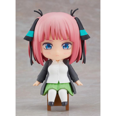 Figura Os Quíntuplos Quintessenciais Filme Nendoroid Swacchao! Nino Nakano 9 Cm