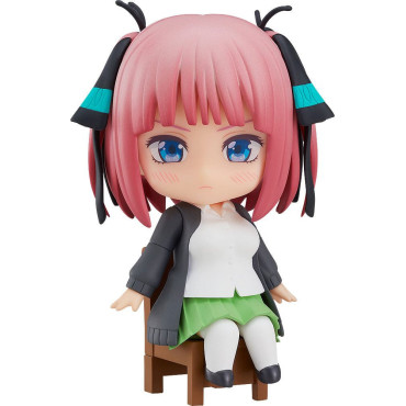 Figura Os Quíntuplos Quintessenciais Filme Nendoroid Swacchao! Nino Nakano 9 Cm