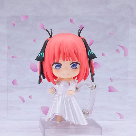 Figura dos Quíntuplos Quintessenciais Nendoroid Nino Nakano: Vestido de Noiva Ver. 10 Cm