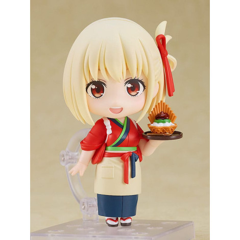 Figure Lycoris Recoil Nendoroid Chisato Nishikigi: Café Lycoreco Uniforme Ver. 10 Cm