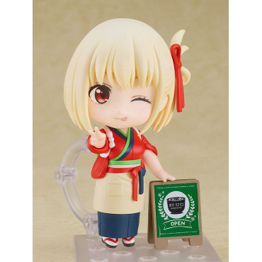 Figure Lycoris Recoil Nendoroid Chisato Nishikigi: Café Lycoreco Uniforme Ver. 10 Cm