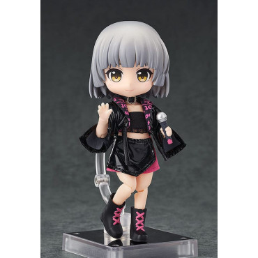 Acessórios para figuras de personagens originais para bonecas Nendoroid Conjunto de roupa de Ídolo - Rapariga (Vermelho Rosa)