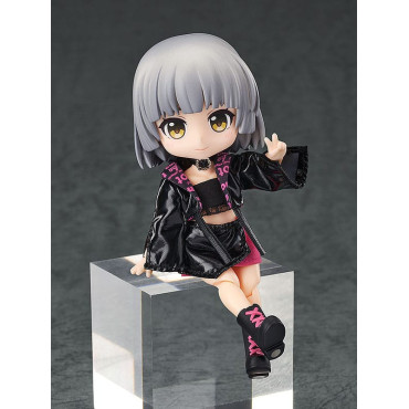 Acessórios para figuras de personagens originais para bonecas Nendoroid Conjunto de roupa de Ídolo - Rapariga (Vermelho Rosa)