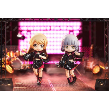 Acessórios para figuras de personagens originais para bonecas Nendoroid Conjunto de roupa de Ídolo - Rapariga (Vermelho Rosa)