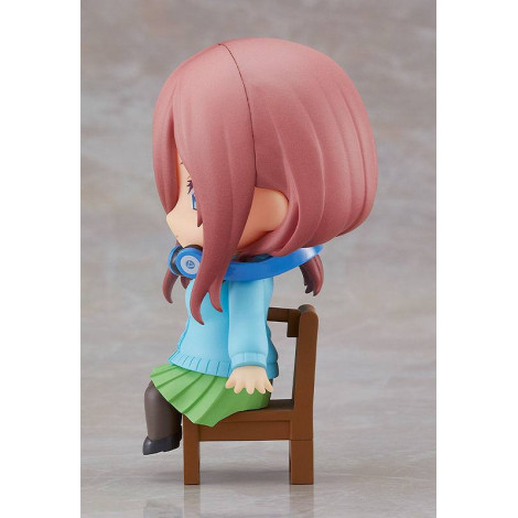 Figura Os Quíntuplos Quintessenciais Filme Nendoroid Swacchao! Miku Nakano 9 Cm