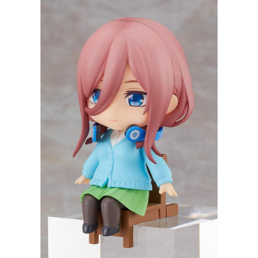 Figura Os Quíntuplos Quintessenciais Filme Nendoroid Swacchao! Miku Nakano 9 Cm