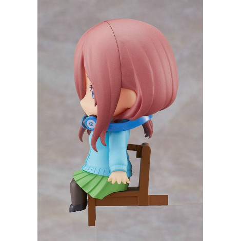 Figura Os Quíntuplos Quintessenciais Filme Nendoroid Swacchao! Miku Nakano 9 Cm