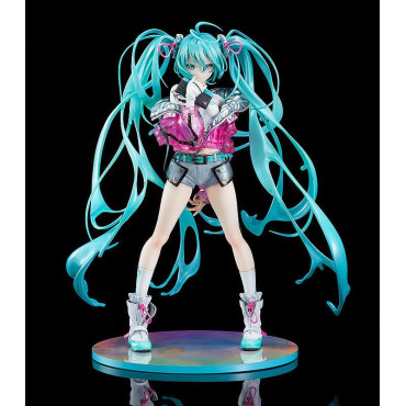 Figura Personagem Vocal Série 01 1/7 Hatsune Miku Com Solwa 24 Cm