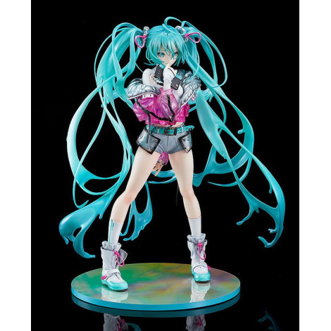 Figura Personagem Vocal Série 01 1/7 Hatsune Miku Com Solwa 24 Cm