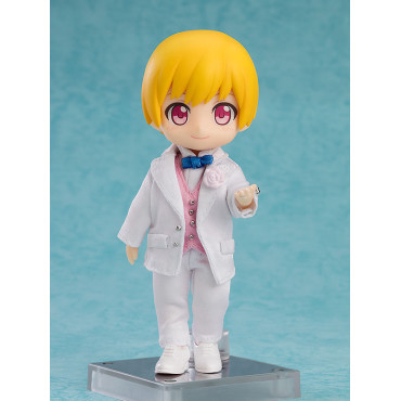 Acessórios para figuras de personagens originais para boneca Nendoroid Conjunto de roupa: Smoking (Branco)