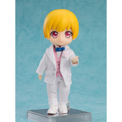 Acessórios para figuras de personagens originais para boneca Nendoroid Conjunto de roupa: Smoking (Branco)