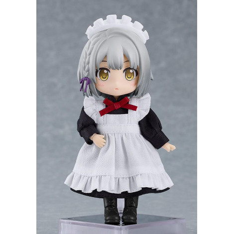 Original Character Figure Acessórios para Figuras Nendoroid Doll Outfit Set: Maid Outfit Long (Black)