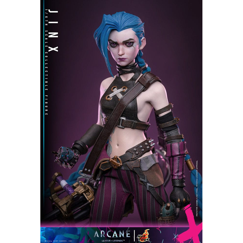 Hot Toys Figura 1:6 Jinx Arcane 27cm