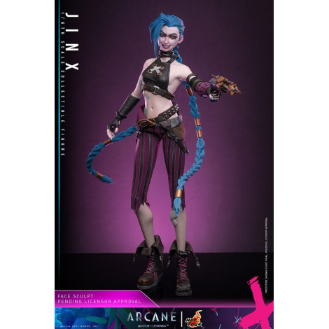 Hot Toys Figura 1:6 Jinx Arcane 27cm