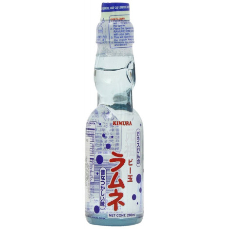 Ramune sabor original Kimura Refresco 200 ml