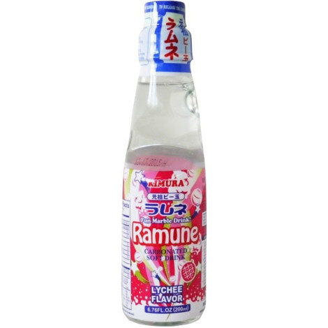 Ramune Sabor a líchia Refrescante 200 ml