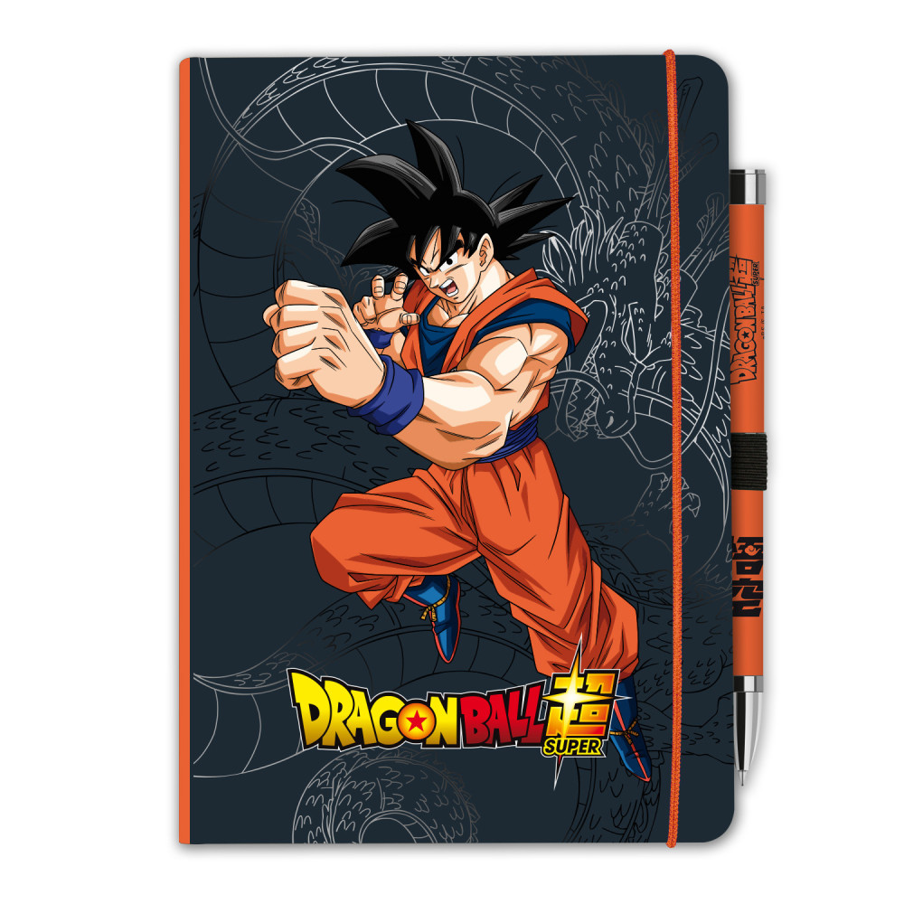 Bloco de notas com caneta projectora Goku Dragon Ball