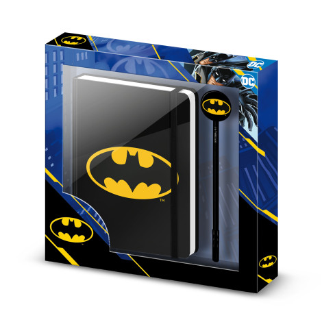 Moda DC Comics Batman Batsignal Fashion Journal & Pen