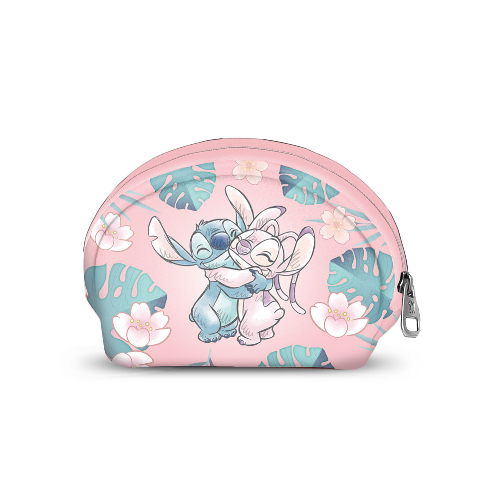 Stitch Porta-moedas Oval Angel e Disney