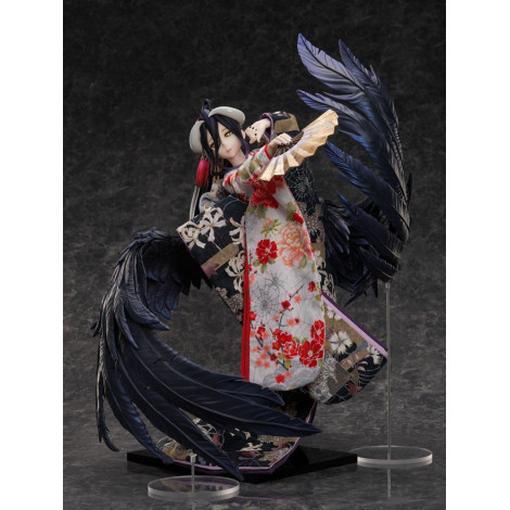 Overlord 1/4 Albedo Boneca Japonesa 49 Cm Figura