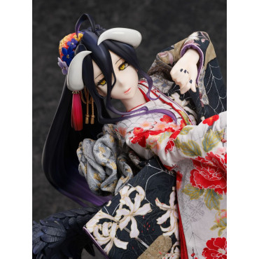 Overlord 1/4 Albedo Boneca Japonesa 49 Cm Figura