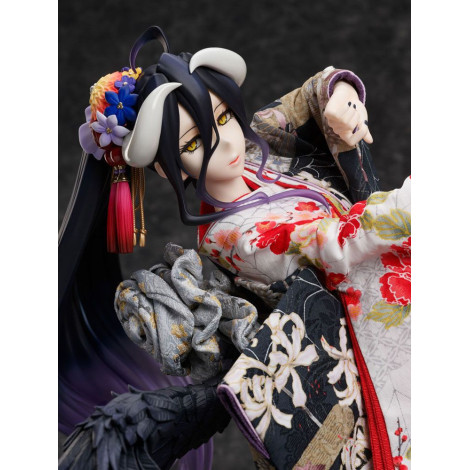 Overlord 1/4 Albedo Boneca Japonesa 49 Cm Figura