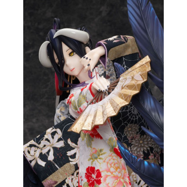 Overlord 1/4 Albedo Boneca Japonesa 49 Cm Figura