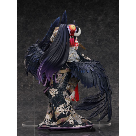 Overlord 1/4 Albedo Boneca Japonesa 49 Cm Figura