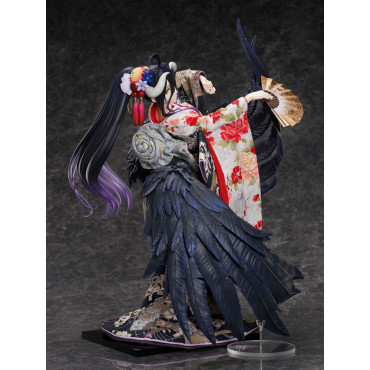 Overlord 1/4 Albedo Boneca Japonesa 49 Cm Figura