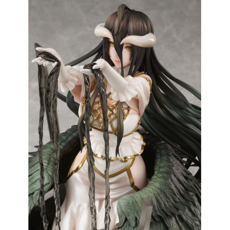 Overlord Figura 1/7 Albedo Vestido Branco Ver. 17 Cm