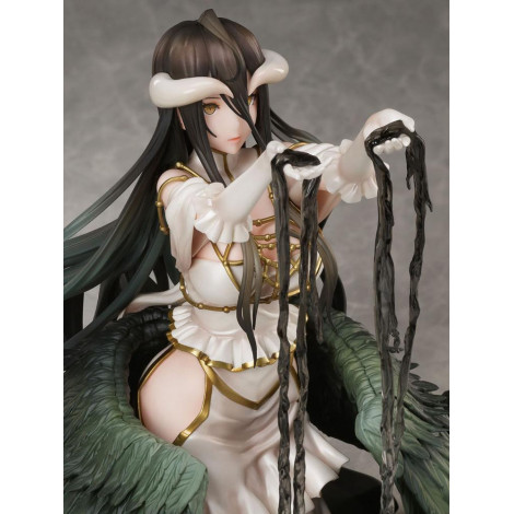 Overlord Figura 1/7 Albedo Vestido Branco Ver. 17 Cm