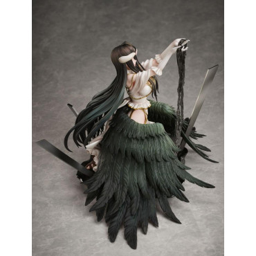 Overlord Figura 1/7 Albedo Vestido Branco Ver. 17 Cm