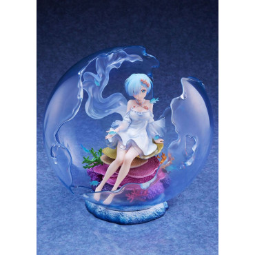 Figura Re:Zero Starting Life In Another World 1/7 Rem Aqua Orb Ver. 25 Cm