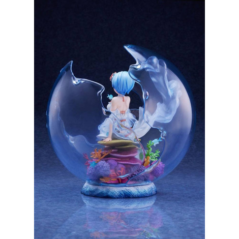 Figura Re:Zero Starting Life In Another World 1/7 Rem Aqua Orb Ver. 25 Cm