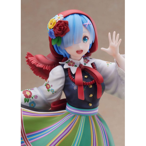 Figura Re:Zero Starting Life In Another World 1/7 Rem Country Dress Ver. 23 Cm