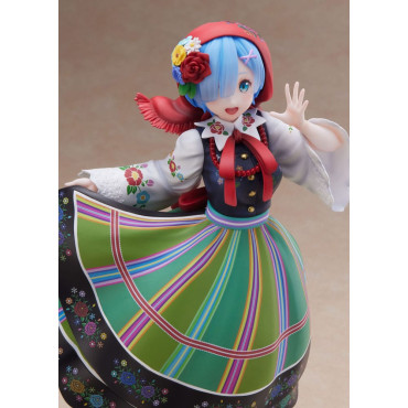 Figura Re:Zero Starting Life In Another World 1/7 Rem Country Dress Ver. 23 Cm