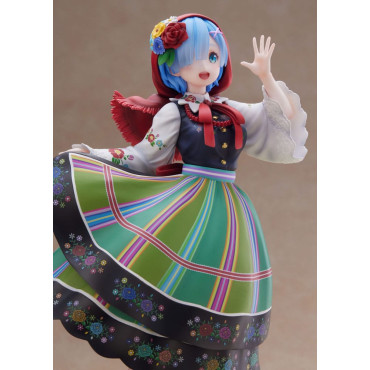 Figura Re:Zero Starting Life In Another World 1/7 Rem Country Dress Ver. 23 Cm