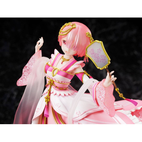 Figura Re:Zero - Começando a vida em outro mundo - 1/7 Ram Hanfu 24 Cm