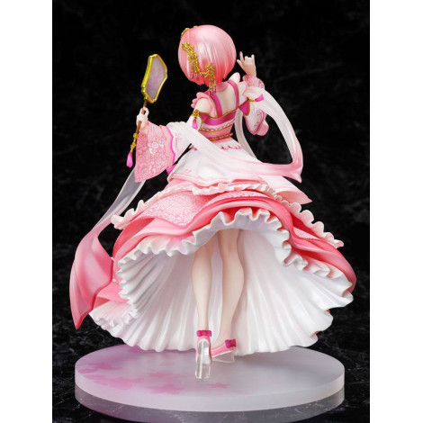 Figura Re:Zero - Começando a vida em outro mundo - 1/7 Ram Hanfu 24 Cm