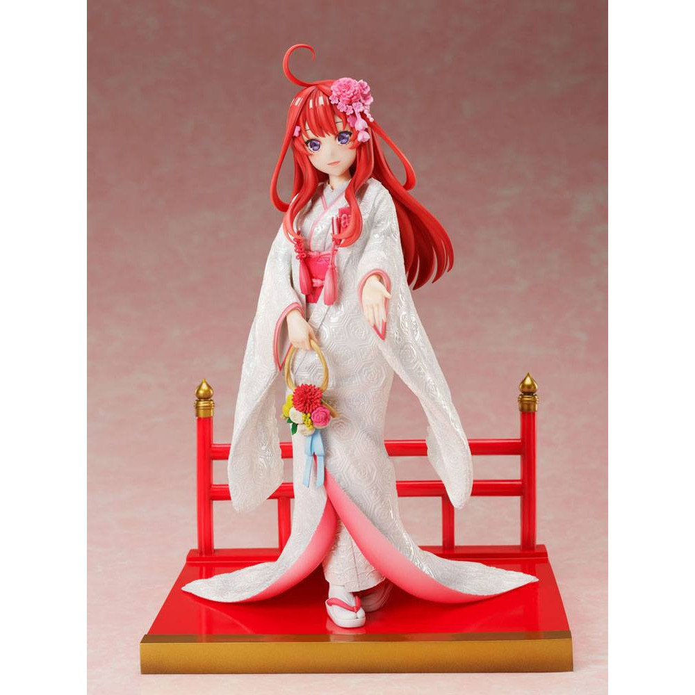 Figura Os Quíntuplos Quintessenciais 2 1/7 Ichika Nakano 2 - Shiromuku 22 Cm