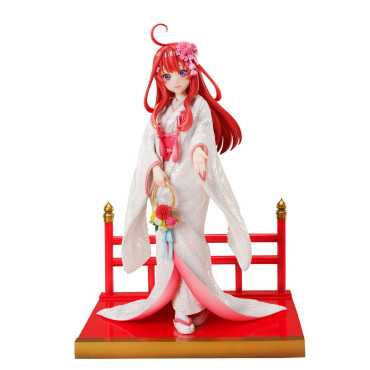 Figura Os Quíntuplos Quintessenciais 2 1/7 Ichika Nakano 2 - Shiromuku 22 Cm