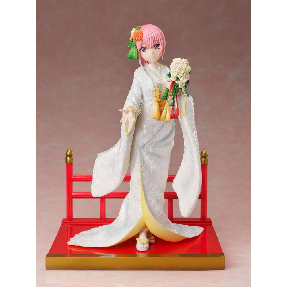 Figura Os Quíntuplos Quintessenciais 2 1/7 Ichika Nakano -Shiromuku 22 Cm