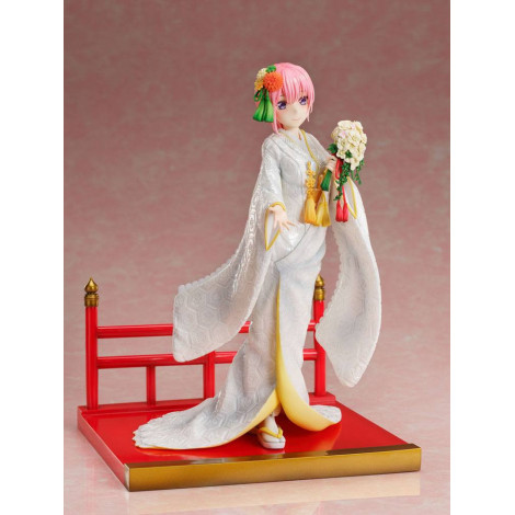 Figura Os Quíntuplos Quintessenciais 2 1/7 Ichika Nakano -Shiromuku 22 Cm