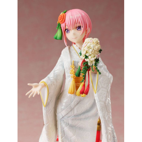 Figura Os Quíntuplos Quintessenciais 2 1/7 Ichika Nakano -Shiromuku 22 Cm