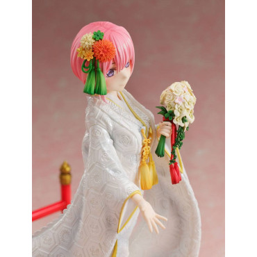 Figura Os Quíntuplos Quintessenciais 2 1/7 Ichika Nakano -Shiromuku 22 Cm