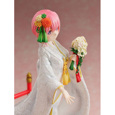 Figura Os Quíntuplos Quintessenciais 2 1/7 Ichika Nakano -Shiromuku 22 Cm