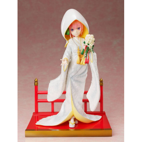 Figura Os Quíntuplos Quintessenciais 2 1/7 Ichika Nakano -Shiromuku 22 Cm